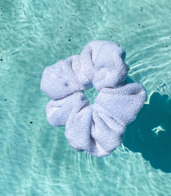 Towel Scrunchies | White - BySi Collection