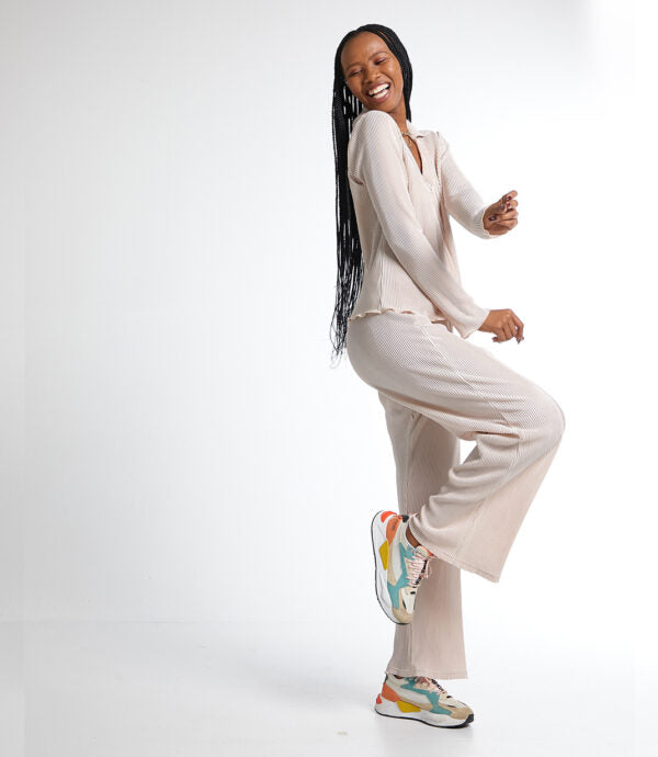 Pants | Swan Cream - BySi Collection