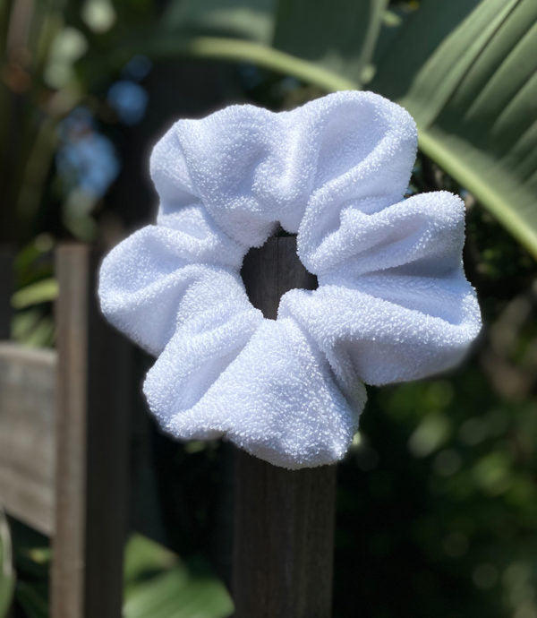 Towel Scrunchies | White - BySi Collection