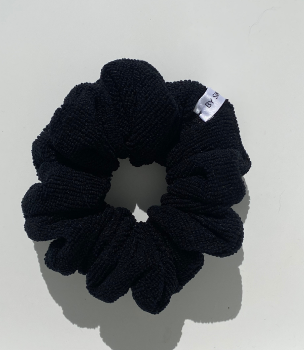 Towel Scrunchies | Black - BySi Collection