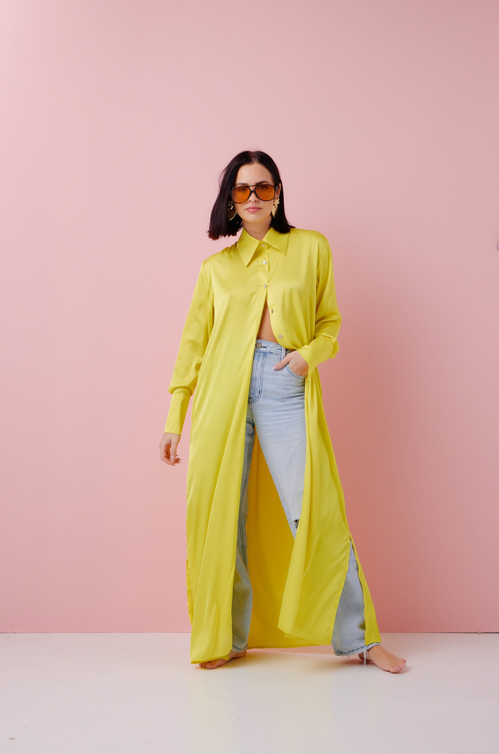 Catalina Dress | Yellow - BySi Collection