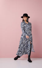 Zuri Dress | Zebra Print - BySi Collection