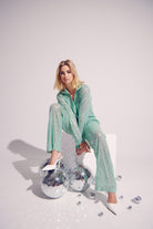 Cher Trousers | Mint Green - BySi Collection