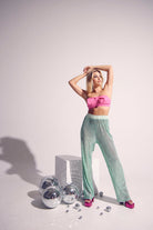 Cher Trousers | Mint Green - BySi Collection