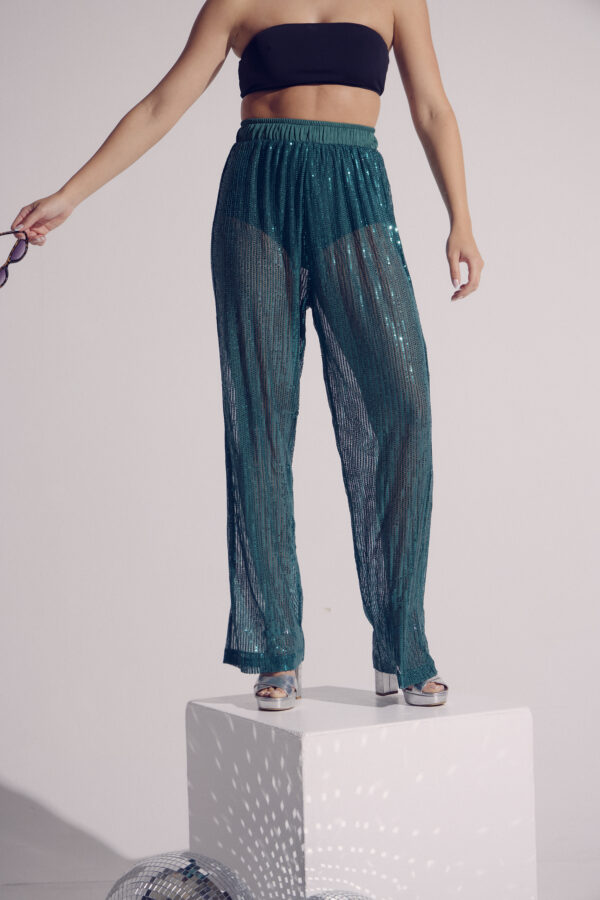 Cher Trousers | Emerald Green - BySi Collection