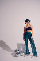 Cher Trousers | Emerald Green - BySi Collection