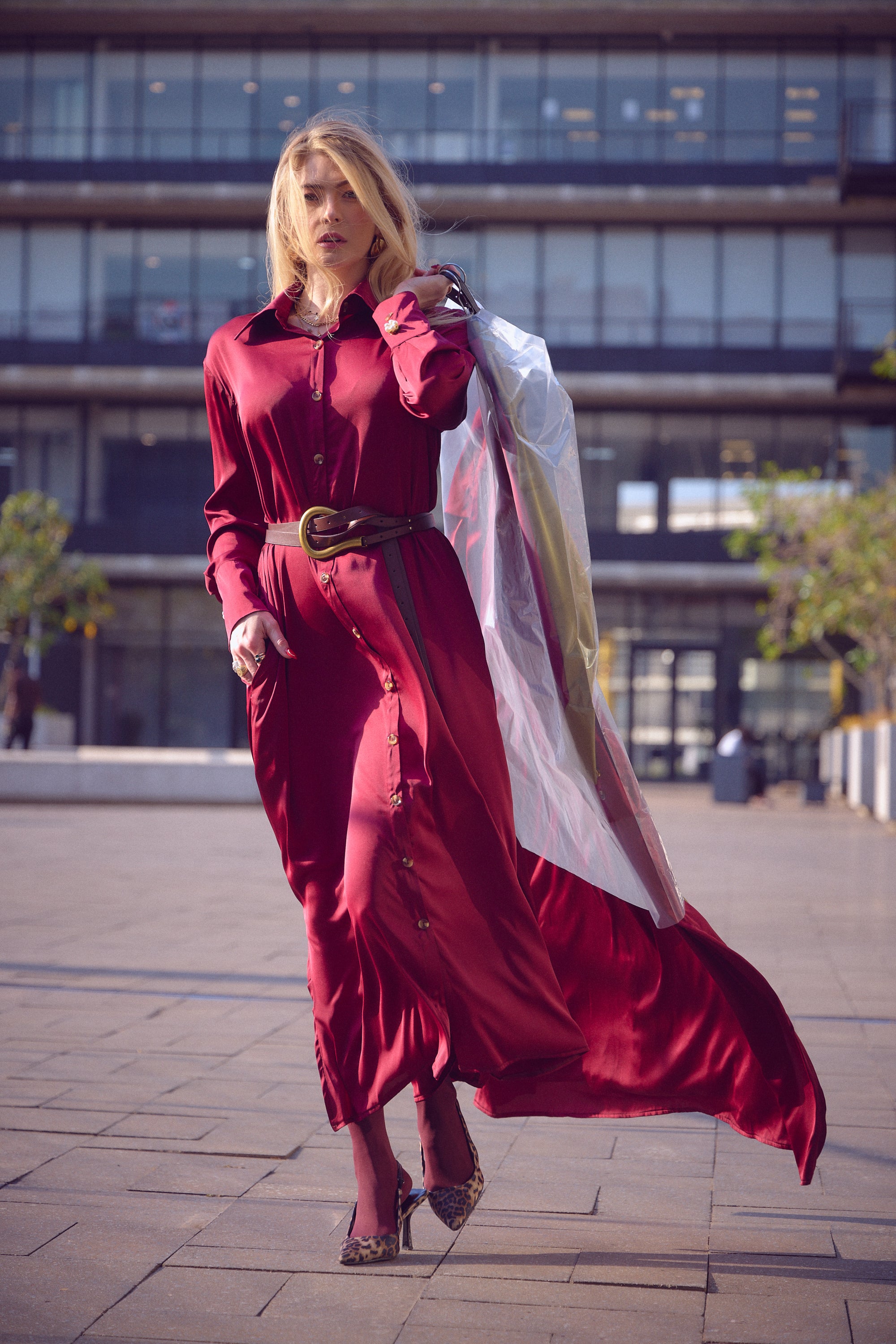 Catalina Dress | Olive , Burgundy , Black ✨ – BySi Collection