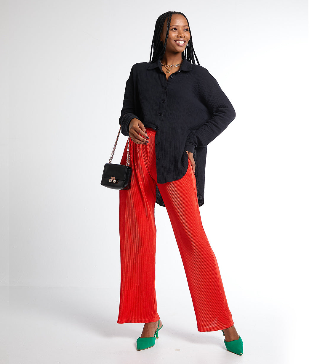 Living Coral Trousers - BySi Collection